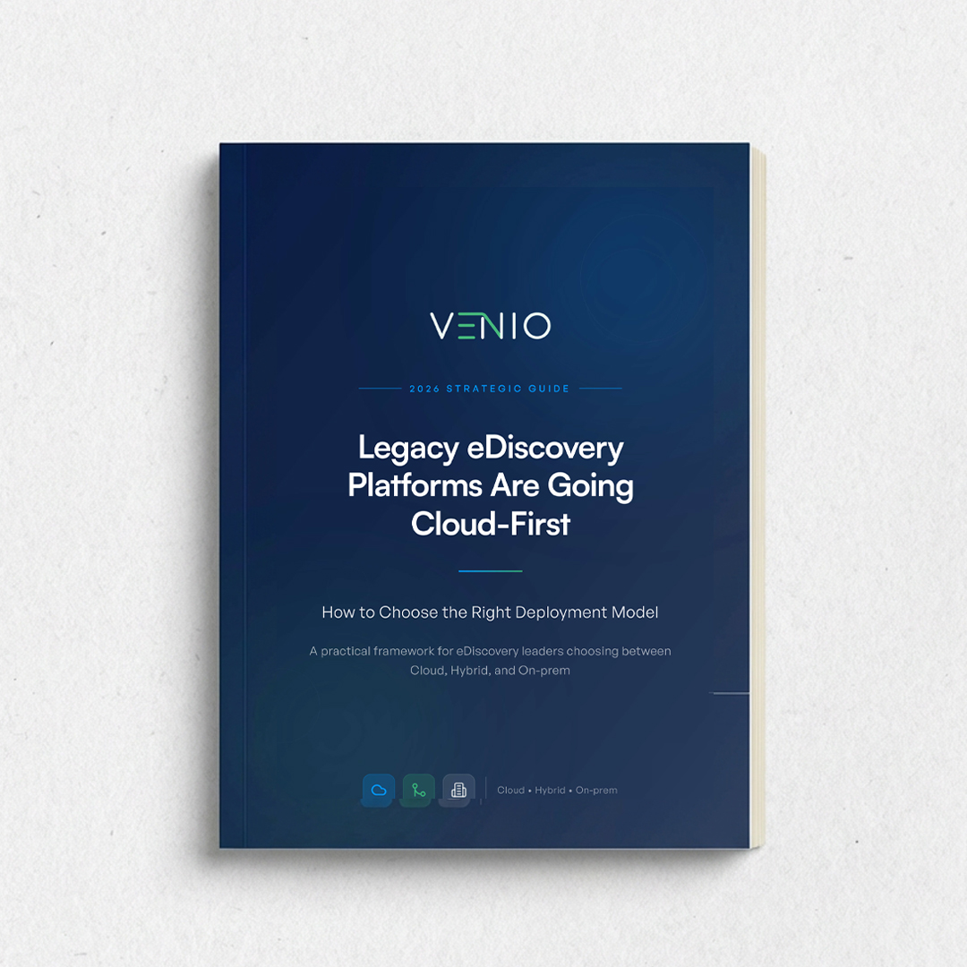 Legacy eDiscovery Platforms Are Going Cloud First​ 1